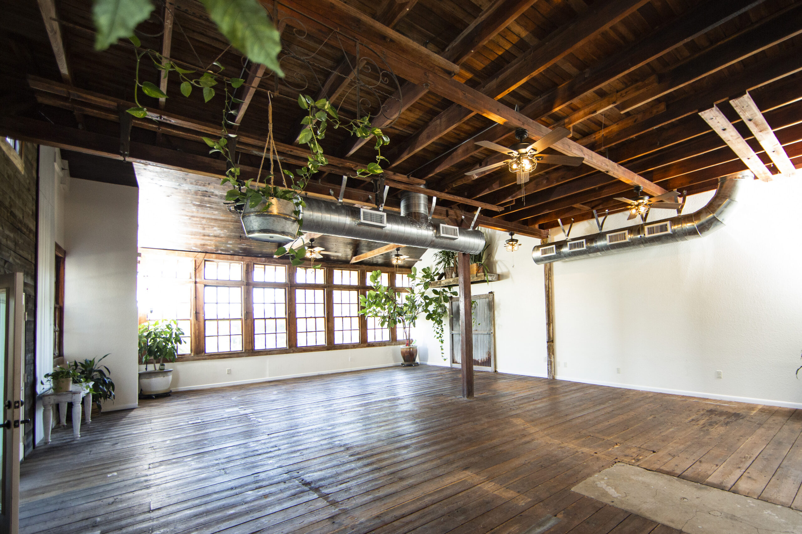 The Riley room, the indoor venue at Rockledge Gardens
